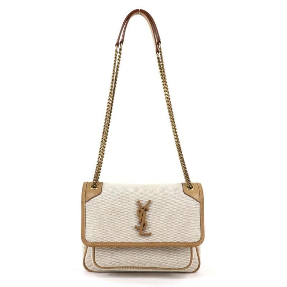 Saint Laurent Paris Yves Saint Laurent Bag Shoulder Bag Canvas